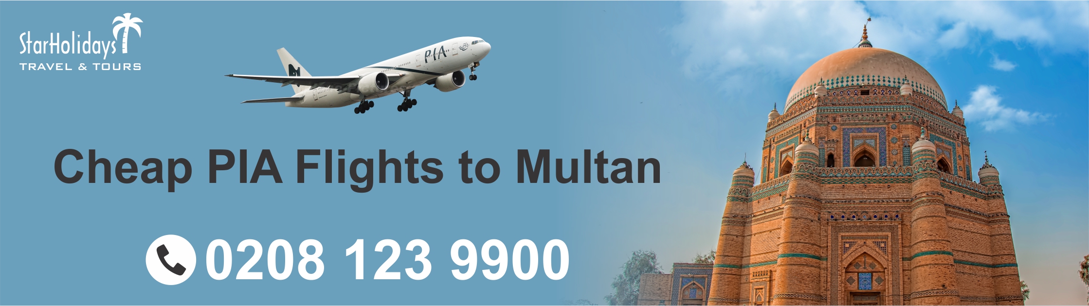 Cheap PIA Flights to Multan